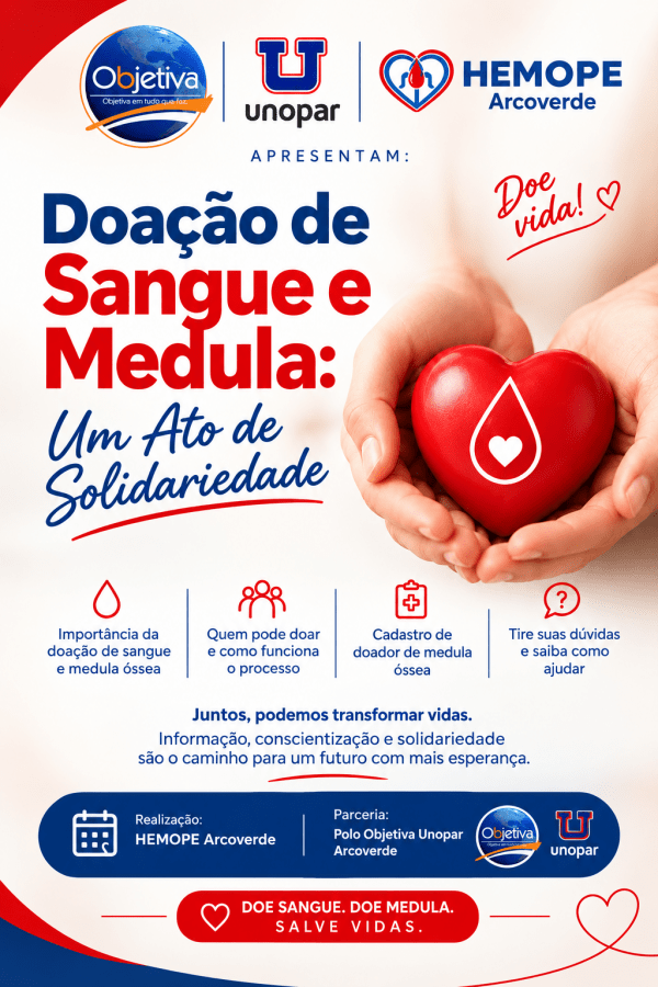 Imagem do evento Palestra: Doação de Sangue e Medula: Um ato de Solidariedade.