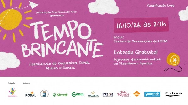 Imagem do evento Espetáculo Tempo Brincante - Orquestrando Arte