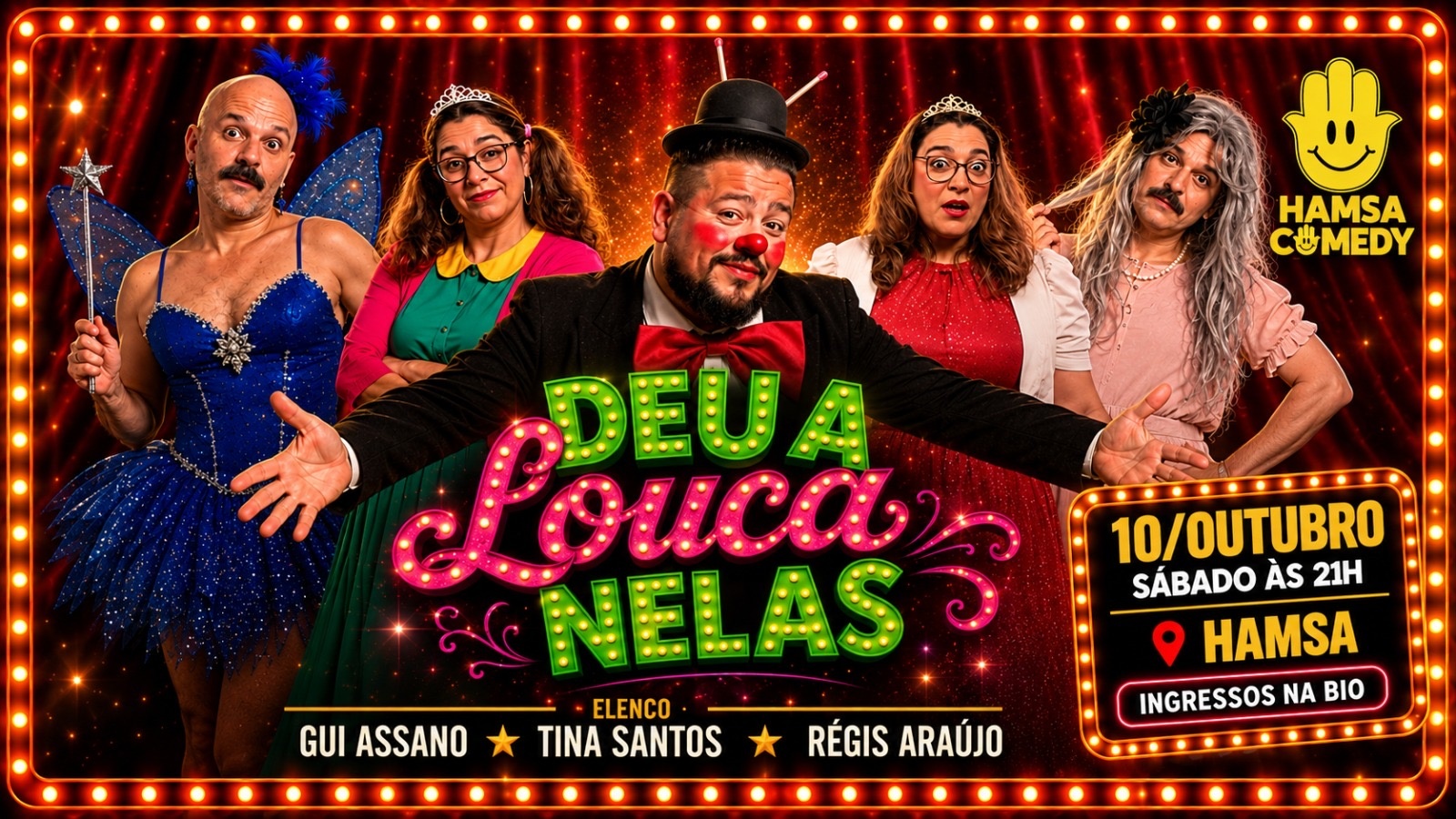 DEU A LOUCA NELAS - STAND UP COMEDY - ITAQUERA