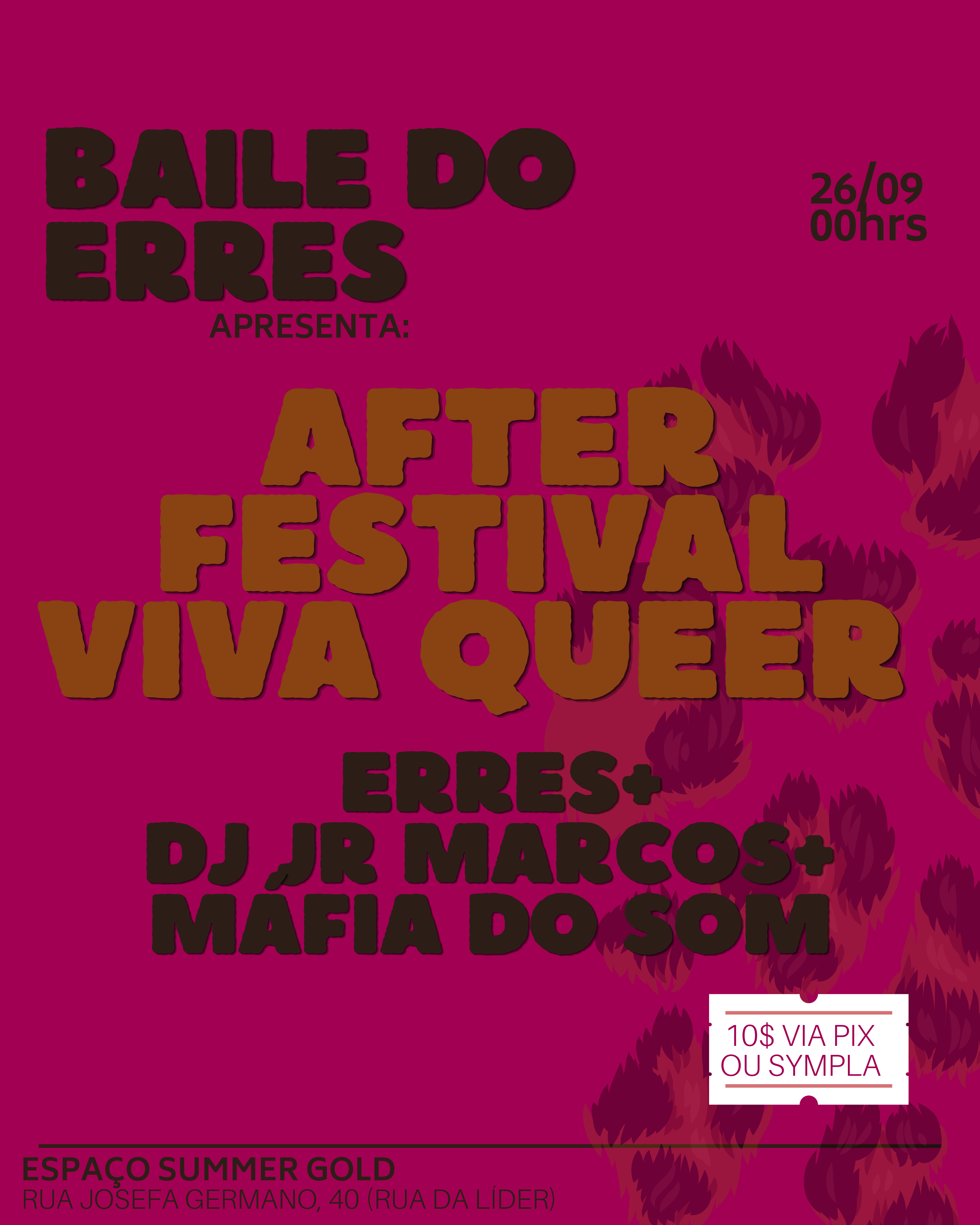 BAILE DO ERRES - AFTER FESTIVAL VIVA QUEER
