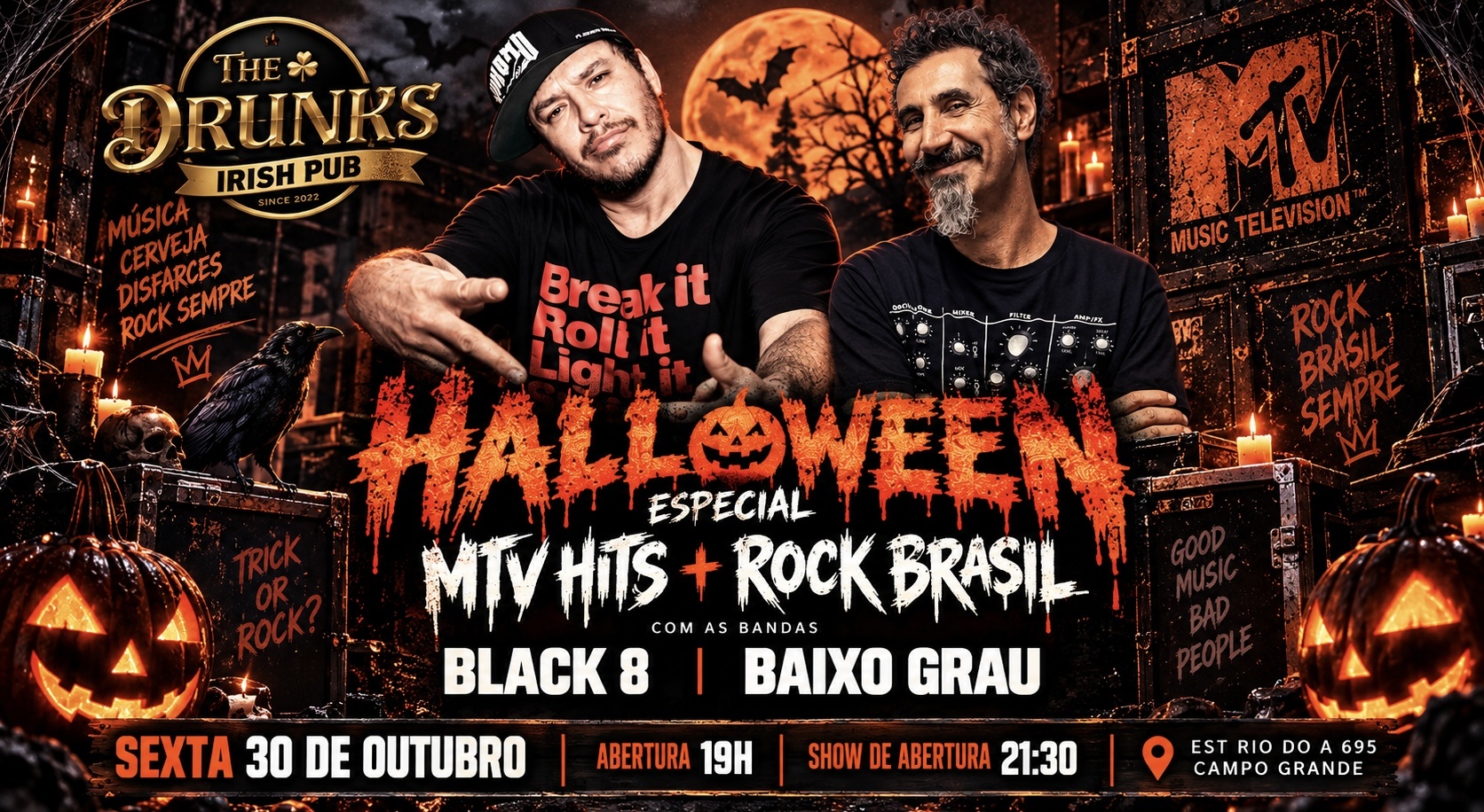 Hallowen-Especial MTV + Rock Brasil