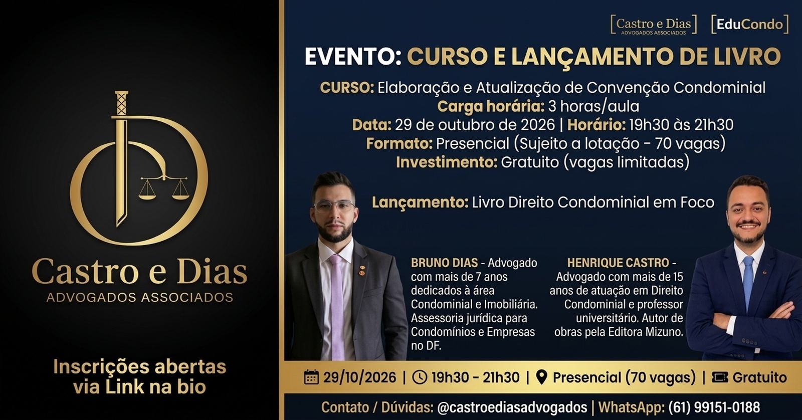 Imagem da fonte — Curso: Elaboração e Atualização de Convenção Condominial