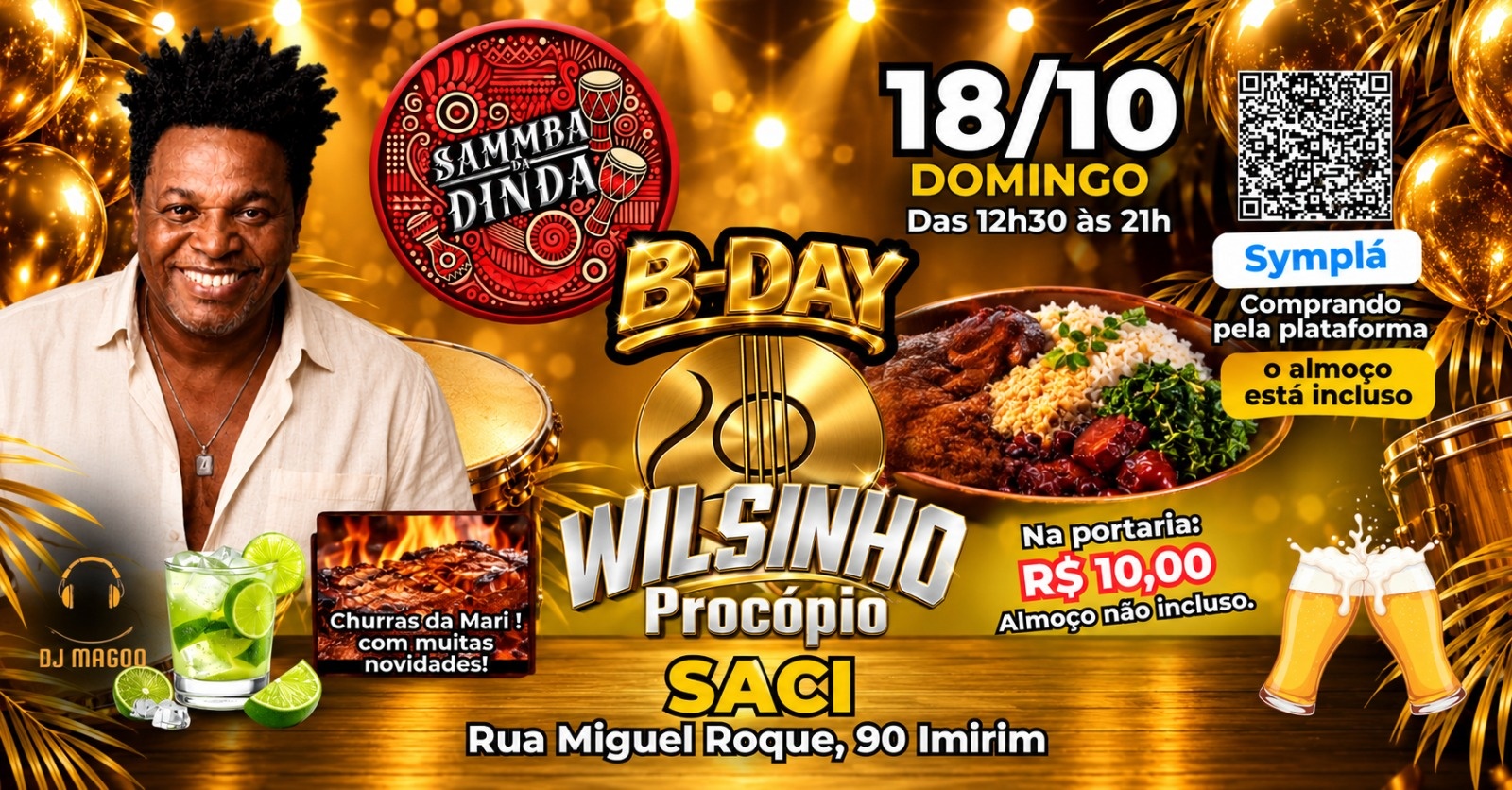 SAMMBA DA DINDA - São Paulo, SP