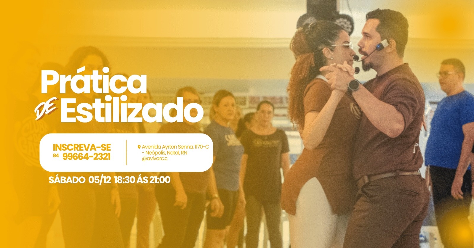 3º Circuito de Práticas de Forró Estilizado em Natal - Dezembro