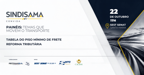 Imagem do evento SINDISAMA convida: Temas que  Movem o Transporte