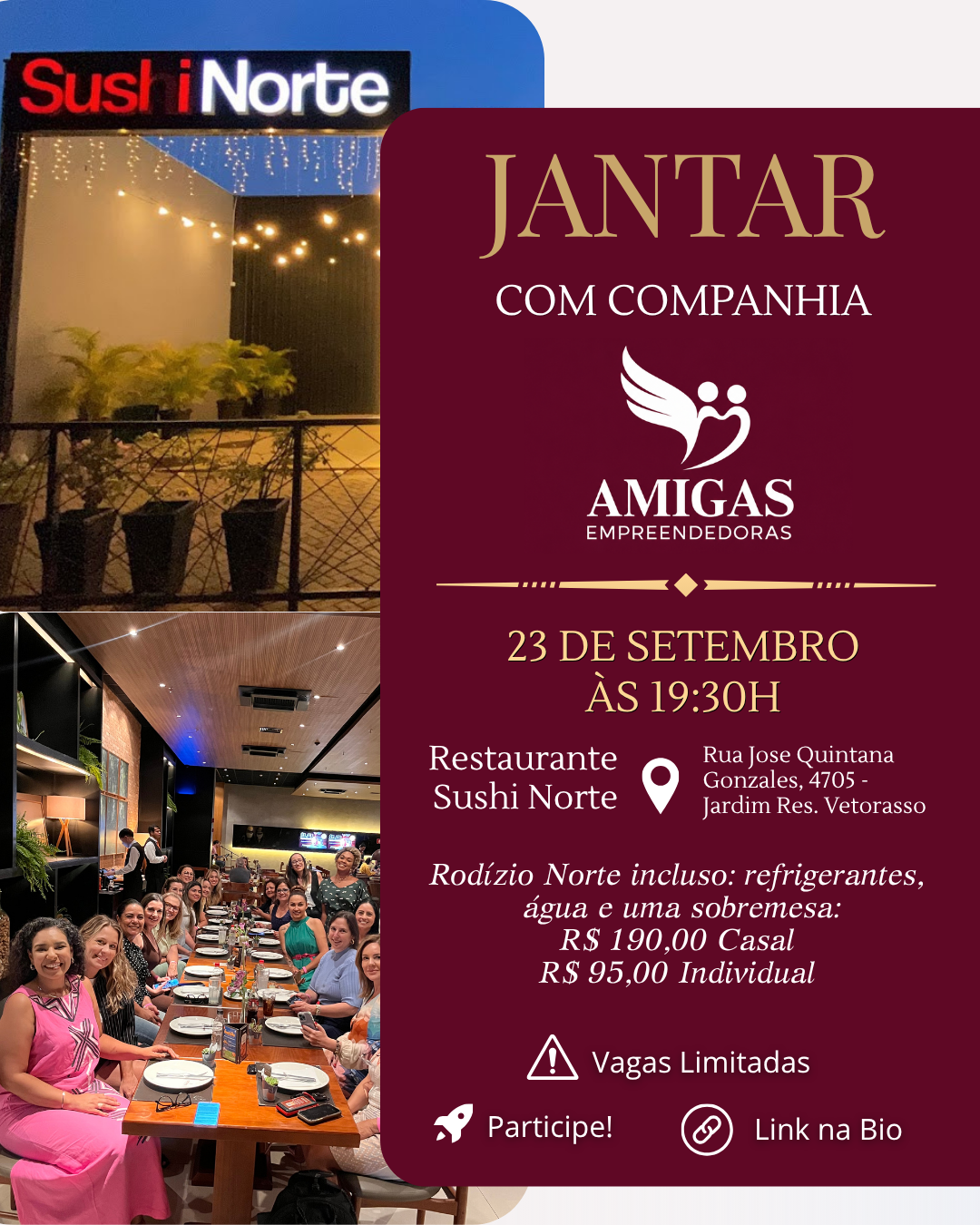 Jantar das Amigas