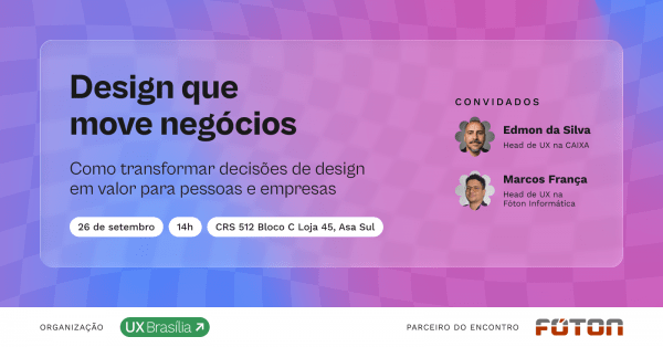 Imagem do evento Encontro UX Brasília