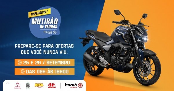 Imagem do evento Itacuã Motos | Mutirão de vendas