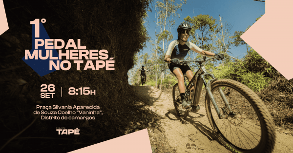Imagem do evento 1º PEDAL MULHERES NO TAPÉ