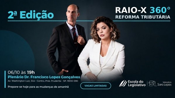 Imagem do evento Raio-X 360° - Reforma Tributária (2ª Edição)
