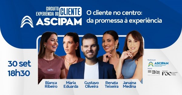 Imagem do evento Circuito Experiência do Cliente - O cliente no centro: da promessa à experiência