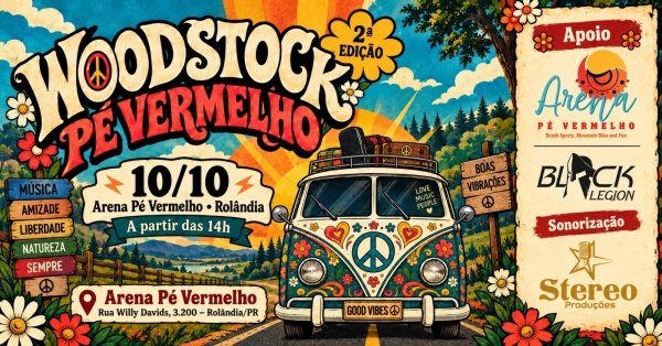Imagem do evento Woodstock Pé Vermelho 2ª edição