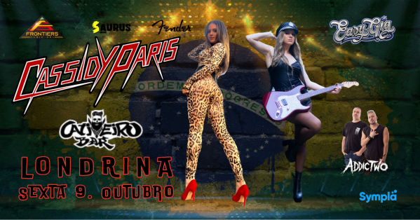 Imagem do evento CASSIDY PARIS (Australia) - Cativeiro Bar, Londrina