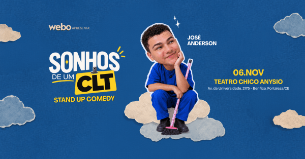 Imagem do evento José Anderson em "Sonhos de um CLT" Stand Up Comedy