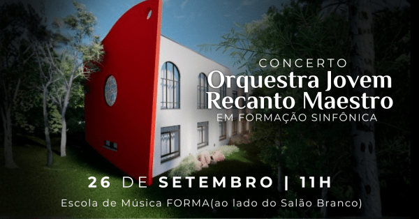 Imagem do evento Inauguração da Escola de Música FORMA