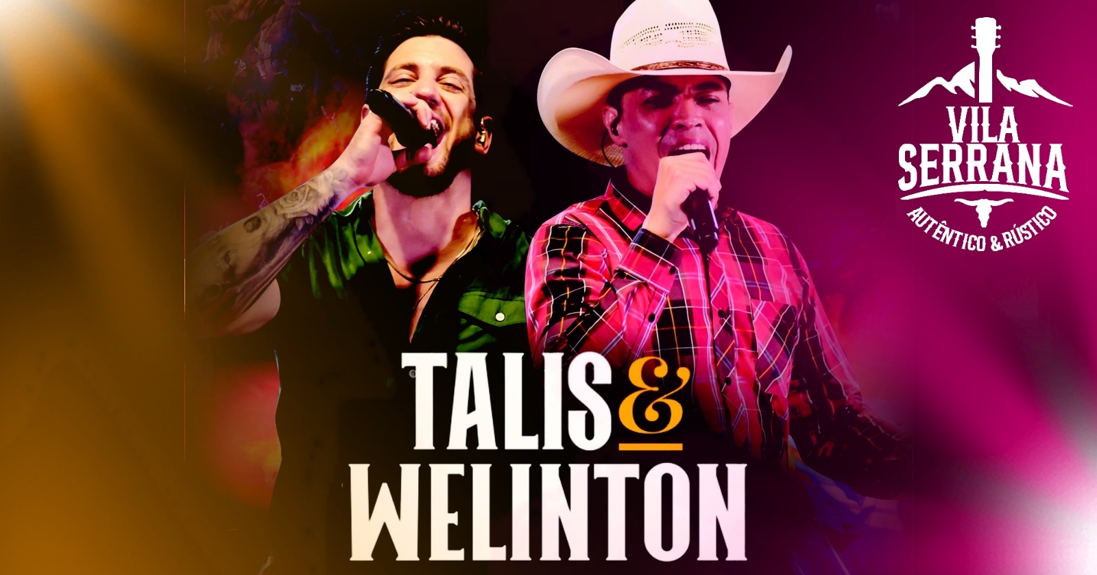 TALIS E WELINTON NA VILA SERRANA!