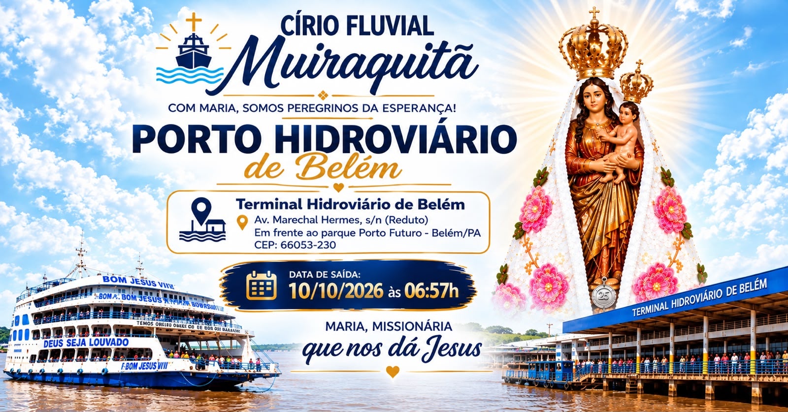 Círio Fluvial Muiraquitã 2026