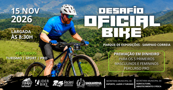 Imagem do evento DESAFIO OFICIAL BIKE 2026