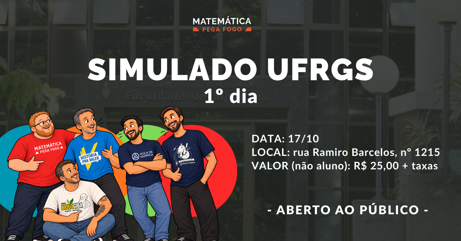 Simulado 1º dia UFRGS 2026