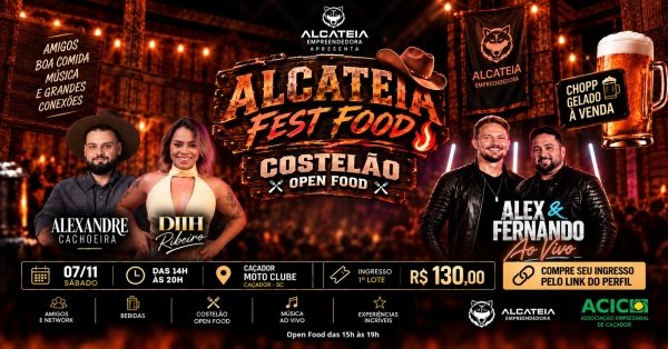 Imagem do evento ALCATEIA FEST FOOD