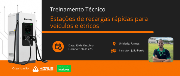 Imagem do evento Estação de Recarga para Veículos Elétricos - Palmas