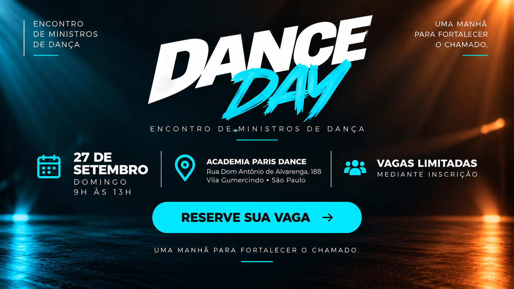DANCE DAY 2026 - Encontro de Ministros de Dança