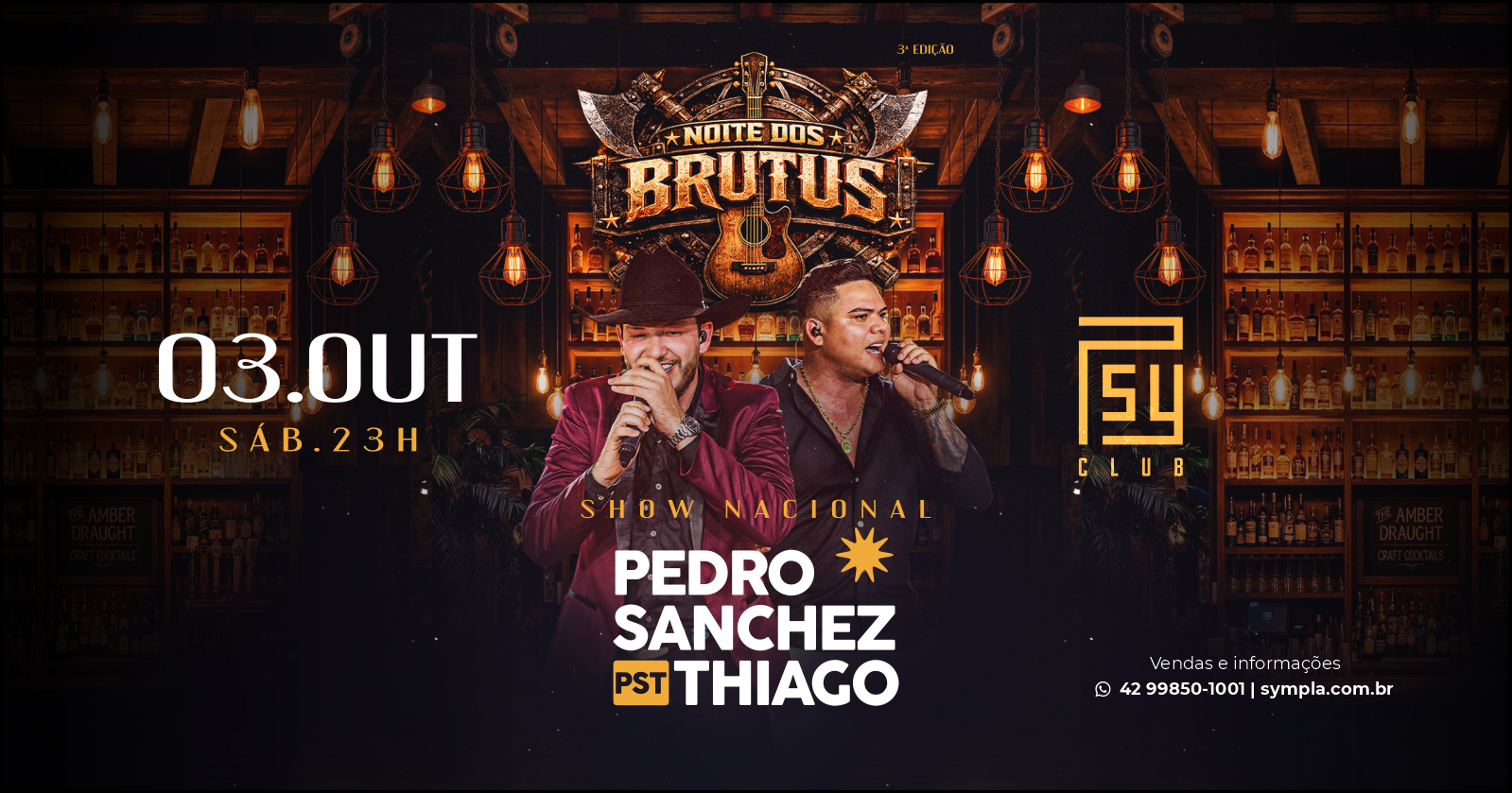 3 EDIÇÃO NOITE DOS BRUTOS