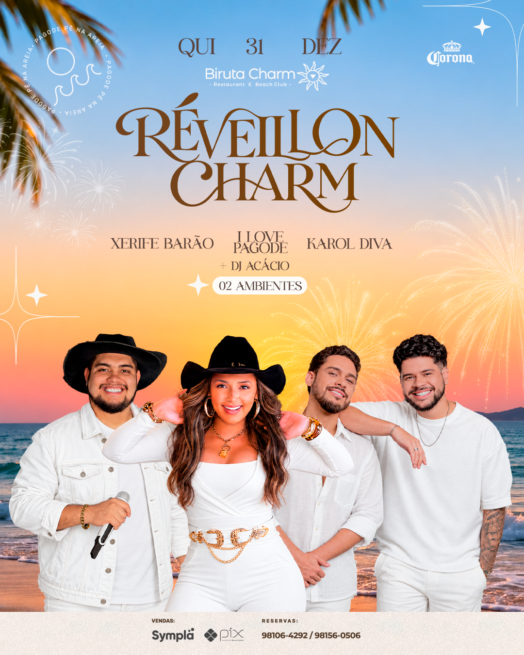 REVEILLON CHARM -BIRUTA CHARM