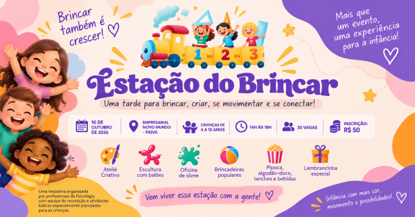 Imagem do evento Estação do Brincar - Dia das Crianças