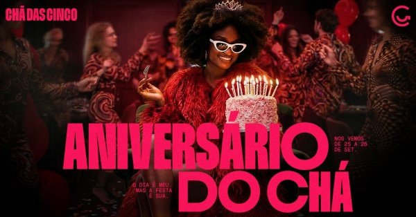 Imagem do evento Aniversário do Chá das Cinco 2026