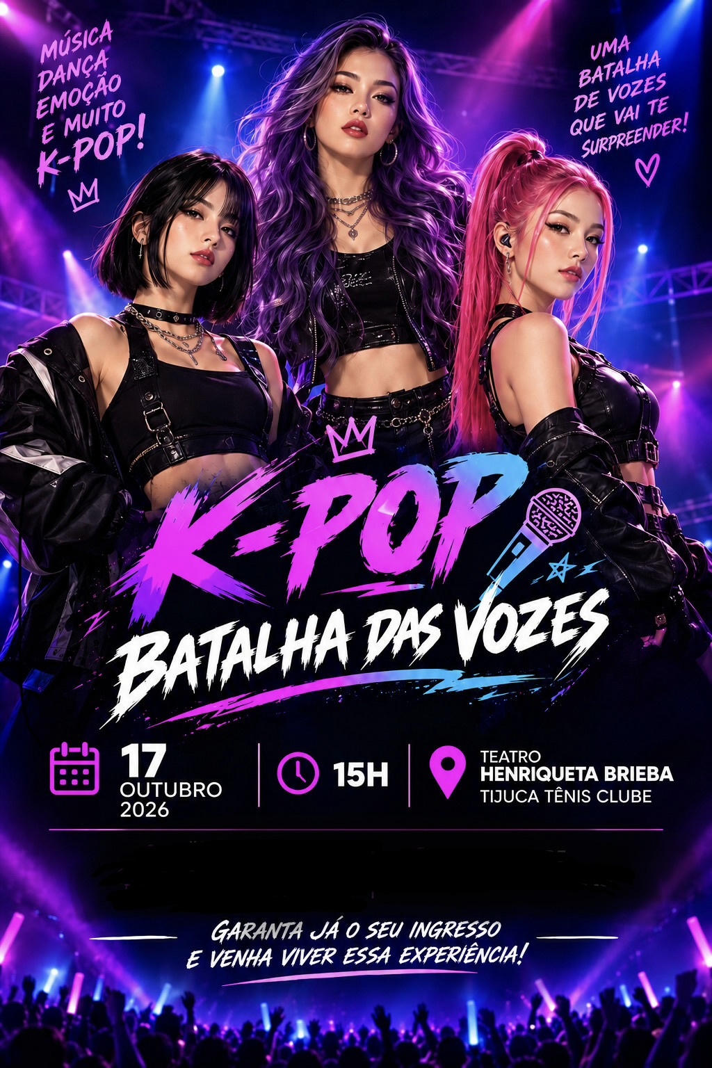 K-pop Batalha das Vozes - Rio de Janeiro, RJ