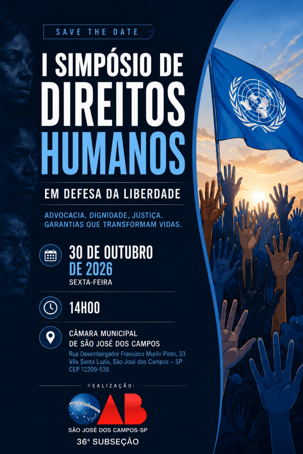 Imagem do evento I Simpósio de Direitos Humanos: Em defesa da liberdade