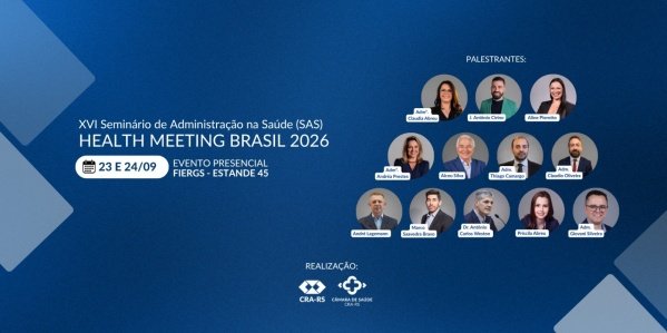 Imagem do evento XVI Seminário de Administração na Área da Saúde (SAS)