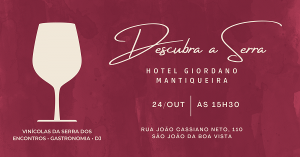 Imagem do evento Descubra a Serra - Hotel Giordano Mantiqueira