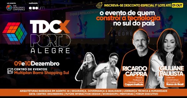 Imagem do evento TDC Experience Porto Alegre 2026