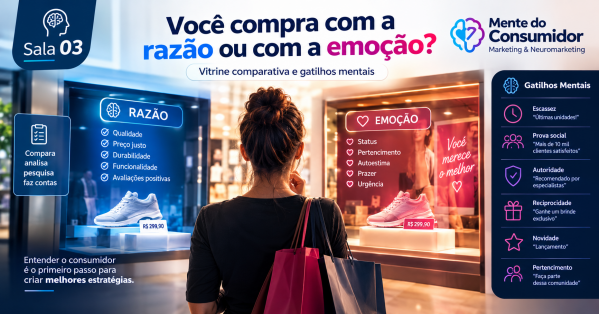 Imagem do evento Sala 03 - Mente do Consumidor (Marketing & Neuromarketing)