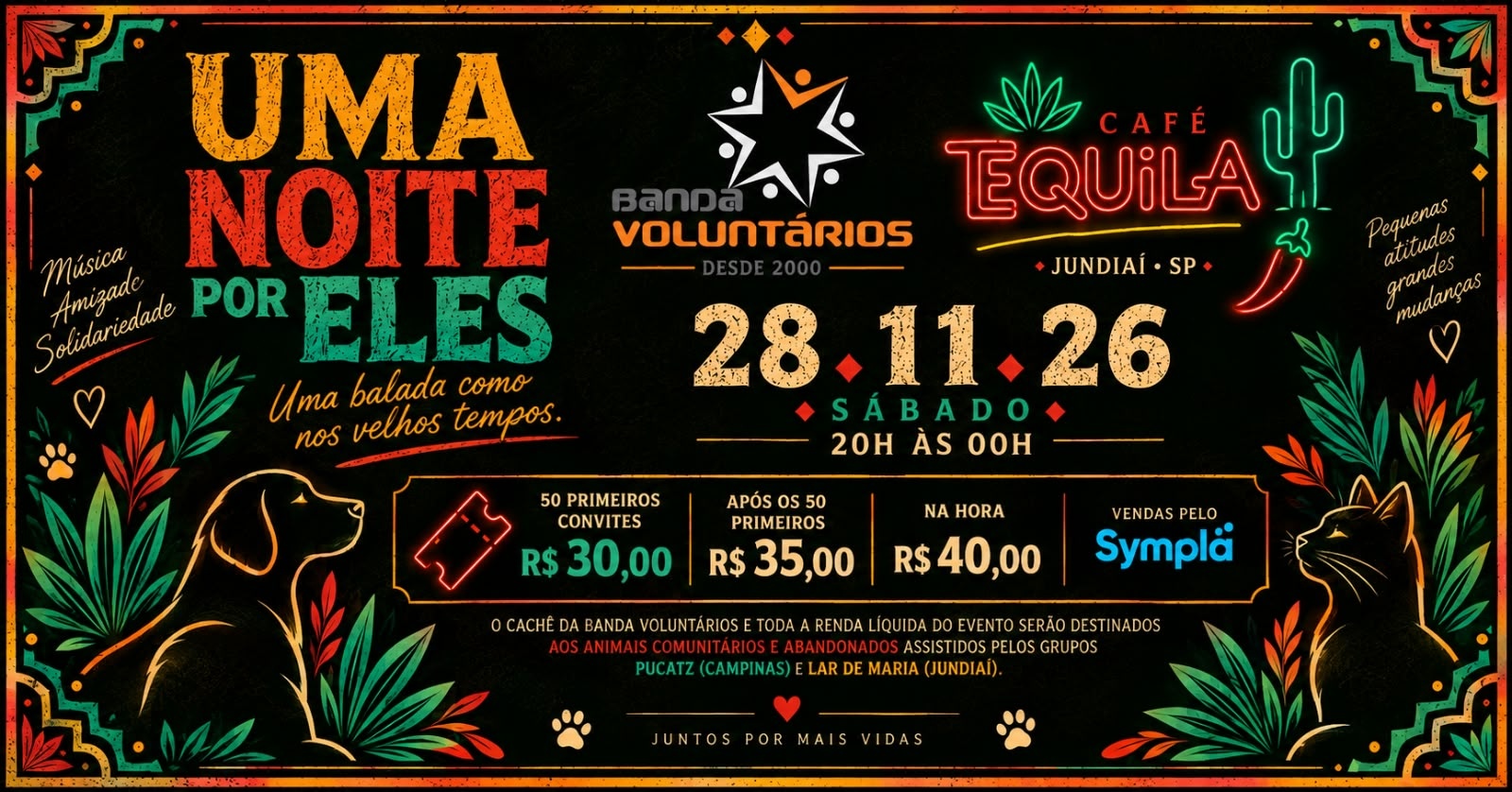 UMA NOITE POR ELES - Banda Voluntários