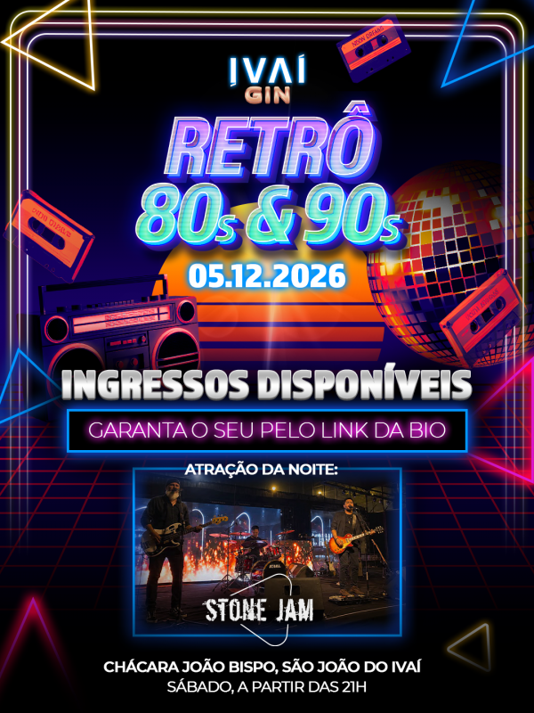 Imagem do evento Ivaí Gin 'Retro'