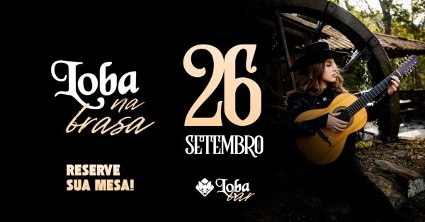 Imagem do evento Loba na Brasa do Bar da Loba Edição Setembro