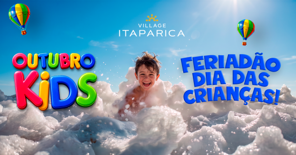 Imagem do evento DAY USE PÉ NA AREIA - SÁBADO - FIM DE SEMANA DAS CRIANÇAS