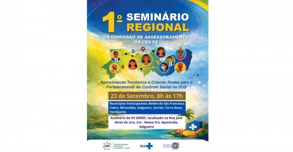 Imagem do evento 1º Seminário Regional da Comissão de Assessoramento do CES/PE - Etapa Salgueiro