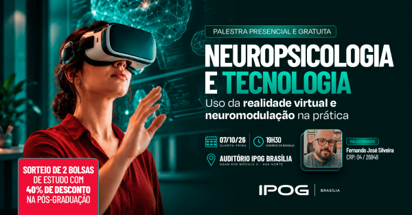 Imagem do evento Neuropsicologia e Tecnologia: uso da realidade virtual e neuromodulação na prática