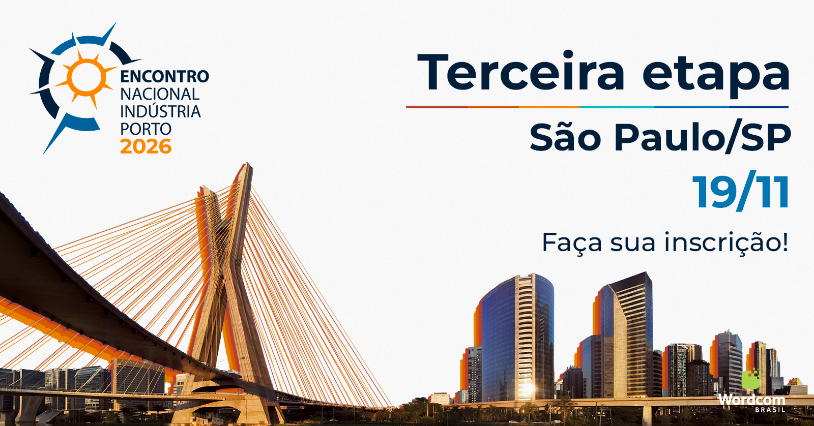 Encontro Nacional Indústria Porto 2026 - Etapa São Paulo