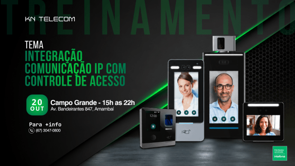 Imagem do evento Integração e Comunicação IP com Controle de Acesso