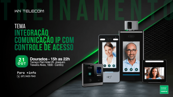 Imagem do evento Integração e Comunicação IP com Controle de Acesso