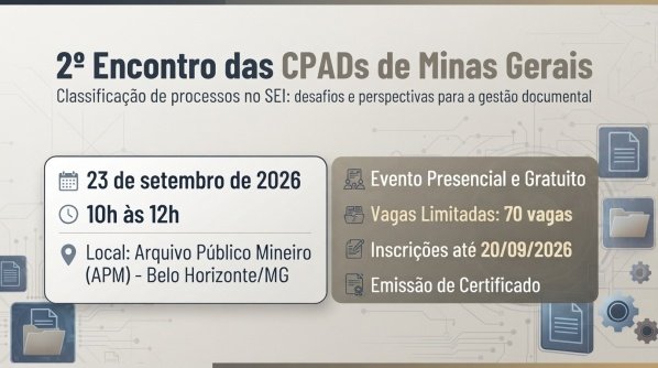 Imagem do evento 2º Encontro das CPADs de Minas Gerais