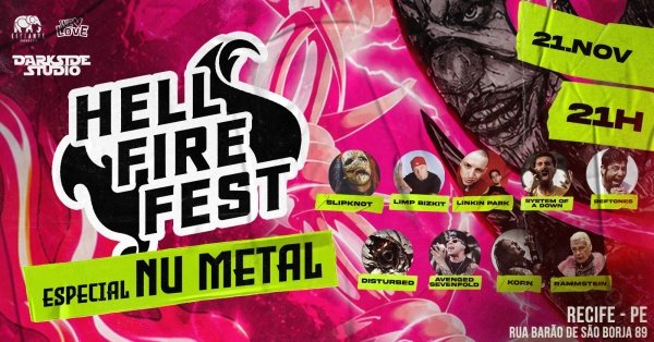 Imagem do evento Hell Fire Fest | Recife / PE