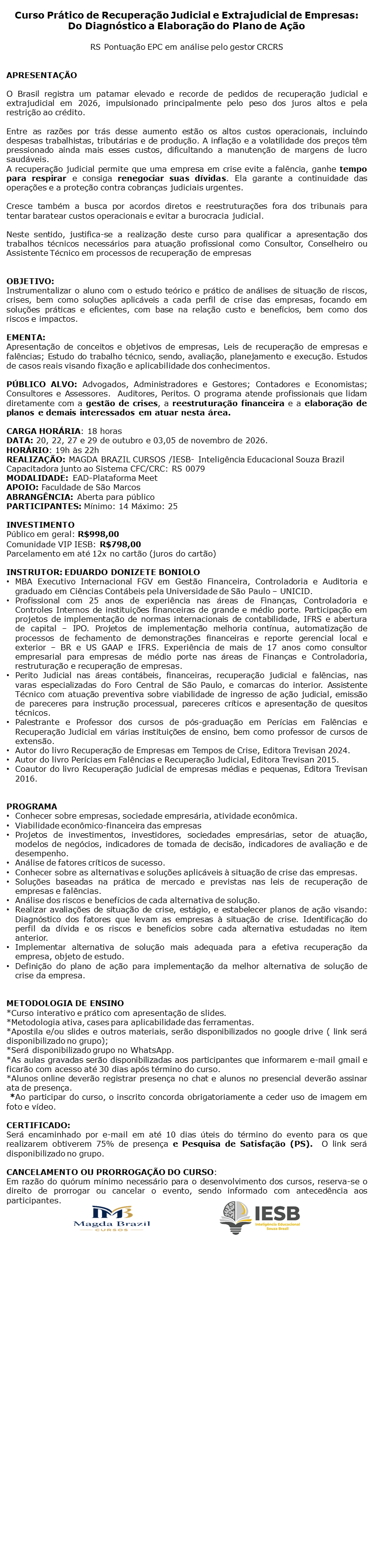 Imagem 1 da descrição do evento