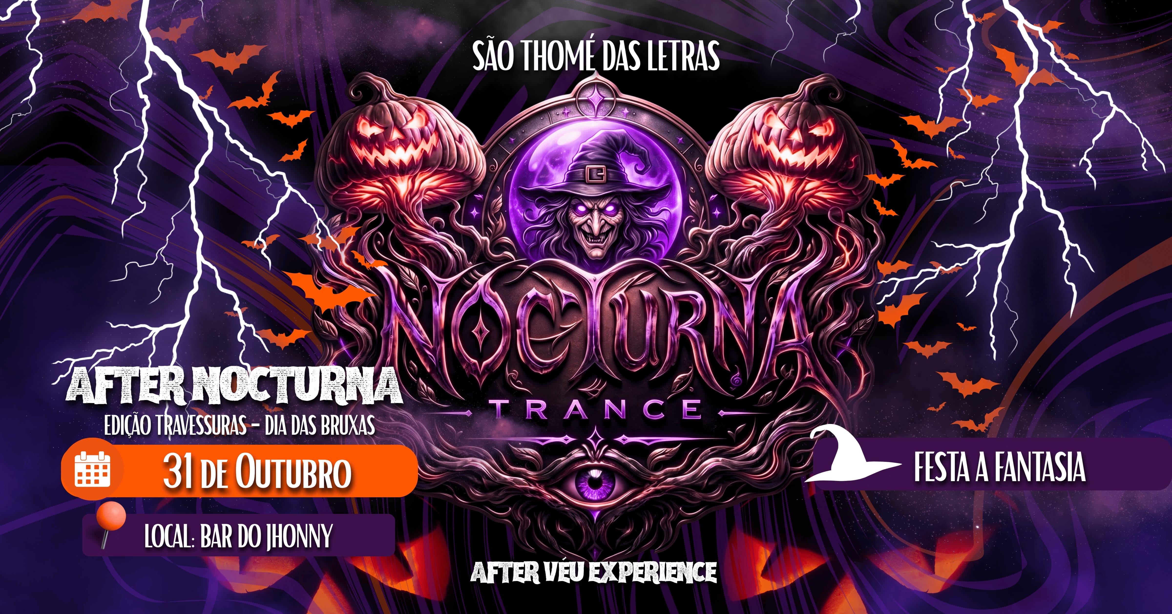Capa do evento: After Nocturna Trance - São Thomé das Letras - Bar do Jhonny