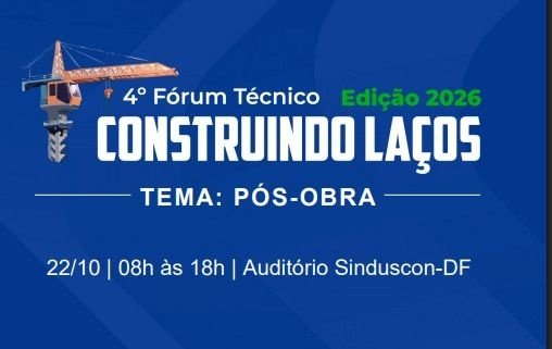 Imagen de la fuente — Fórum Técnico Construindo Laços | Edição 2026